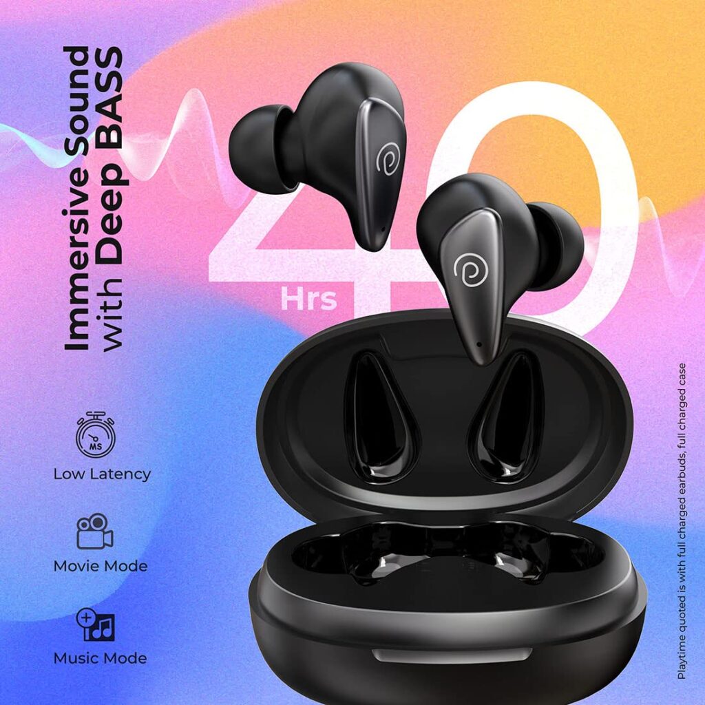 pTron Bassbuds Wave TWS Earbuds