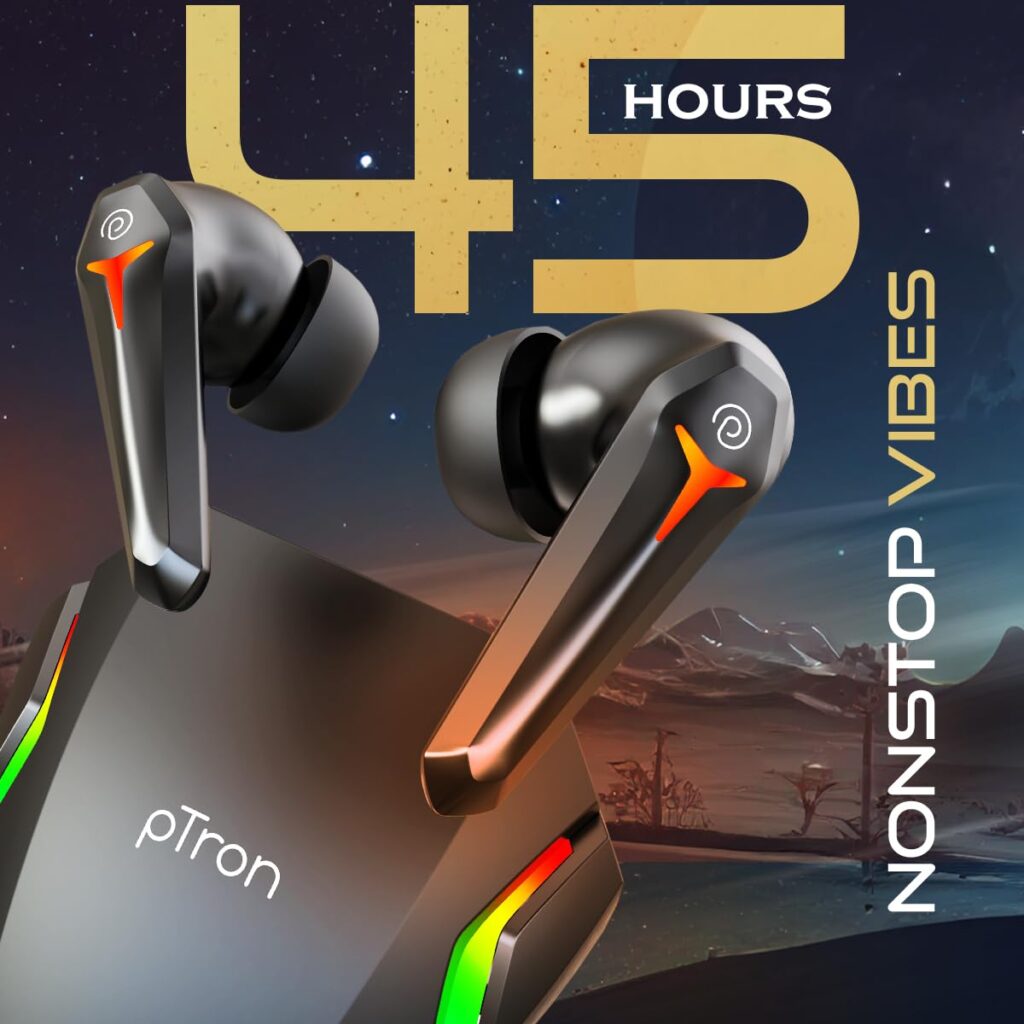 pTron Bassbuds Turbo TWS Earbuds