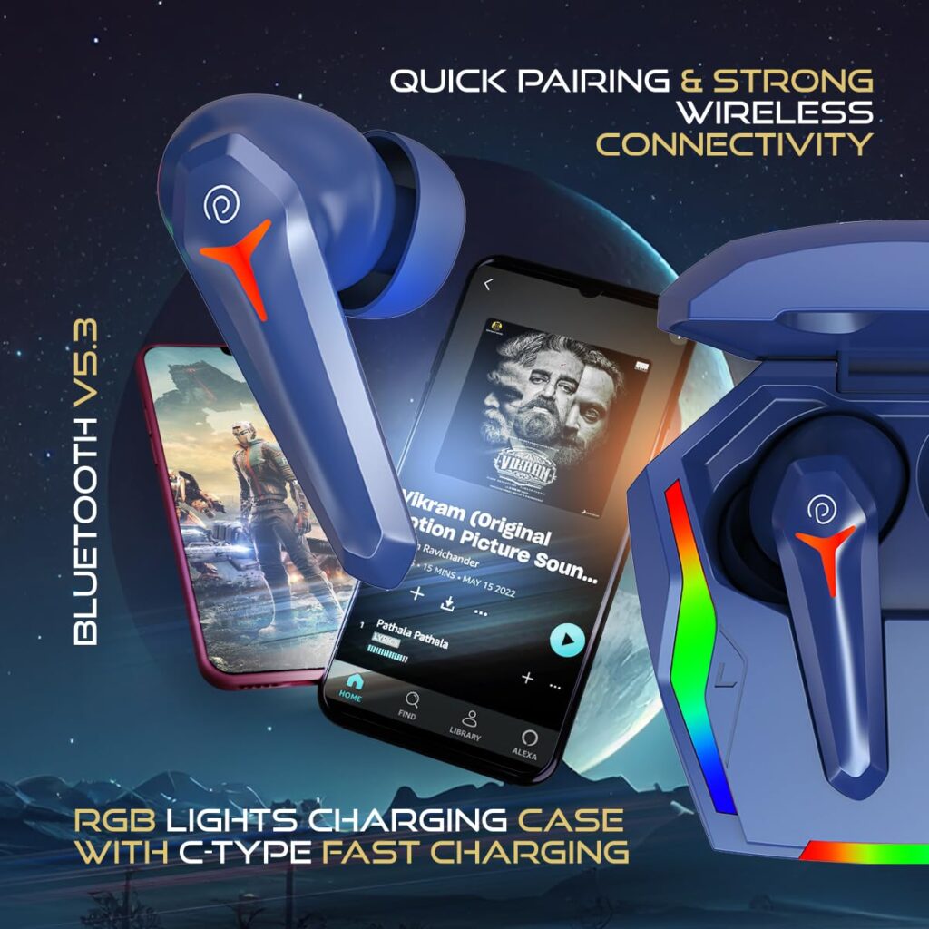 pTron Bassbuds Turbo TWS Earbuds