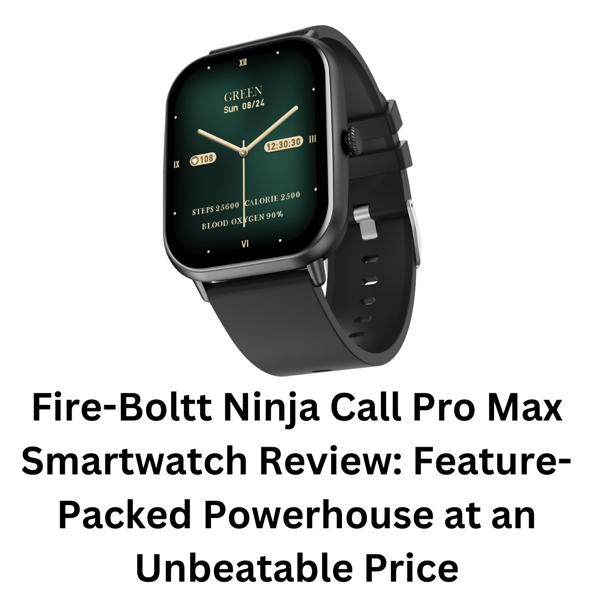 Fire-Boltt Ninja Call Pro Max smartwatch